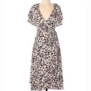Ten Sixty Sherman Floral MIDI Dress